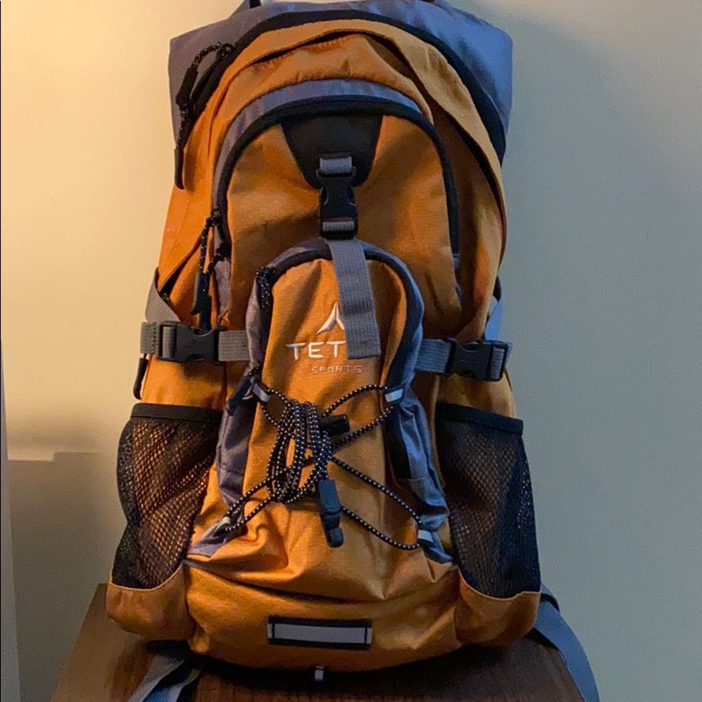 Teton Orange hiking bag